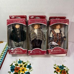 Vintage Sweet Petite Collection by Barbara Lee 3 Doll Set